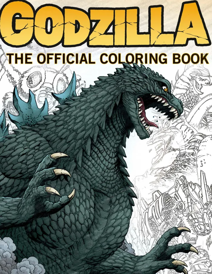 Godzilla Official Coloring Book