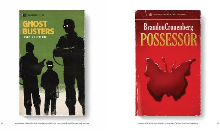 Good Movies as Old Books: Films Reimagined as Vintage Book Covers