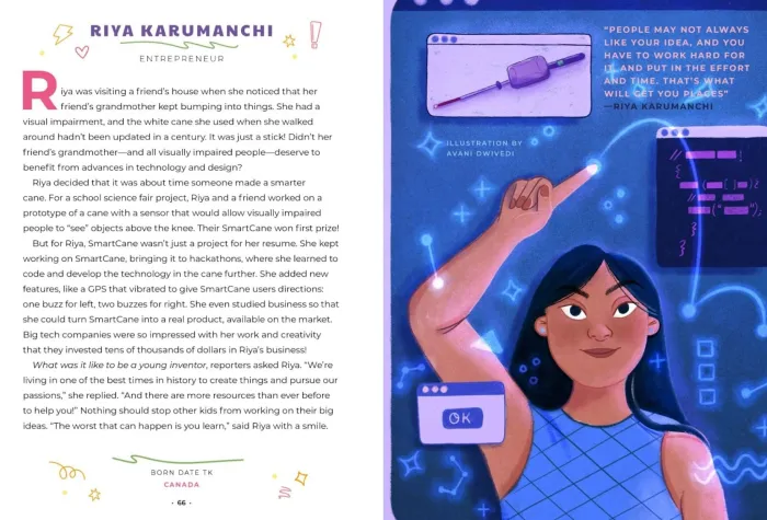 Good Night Stories for Rebel Girls: 100 Inspiring Young Changemakers