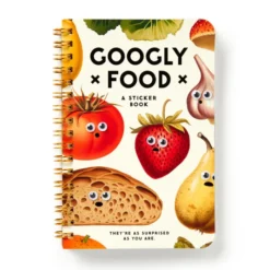 Googly Food Sticker Book