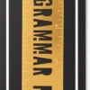 Grammar Police Metal Bookmark Stencil