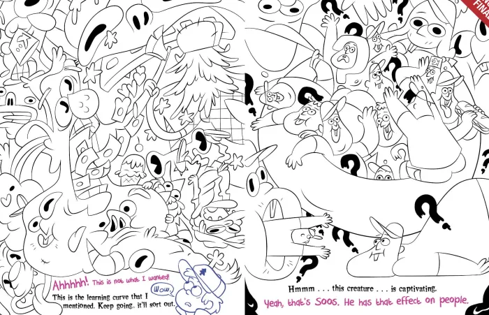 Gravity Falls Dont Color This Book