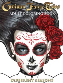 Grimm Fairy Tales Adult Coloring Book Different Seasons