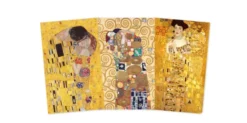 Gustav Klimt Set of 3 Mini Notebooks