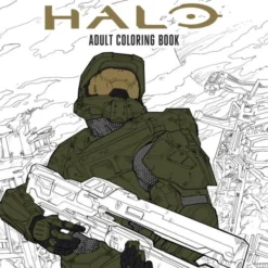 Halo Coloring Book: Based off the game Halo from Microsoft and 343