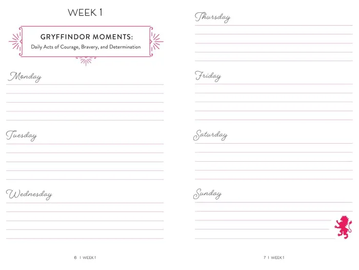 Harry Potter: Courage: A Guided Journal for Embracing Your Inner Gryffindor
