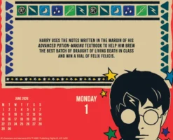 Harry Potter 2026 Desk Block Calendar