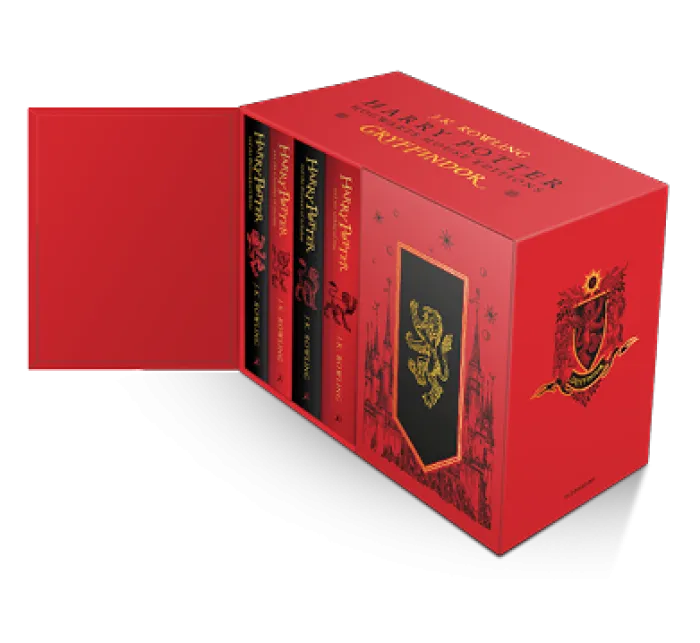 Harry Potter Gryffindor Hogwarts House Editions Hardback Box Set