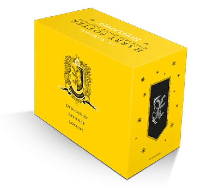 Harry Potter Hufflepuff Hogwarts House Editions Paperback Box Set