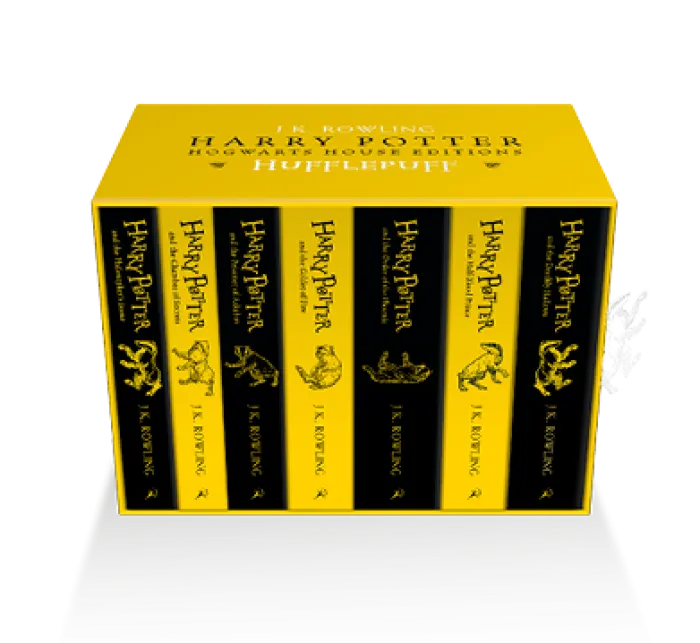 Harry Potter Hufflepuff Hogwarts House Editions Paperback Box Set
