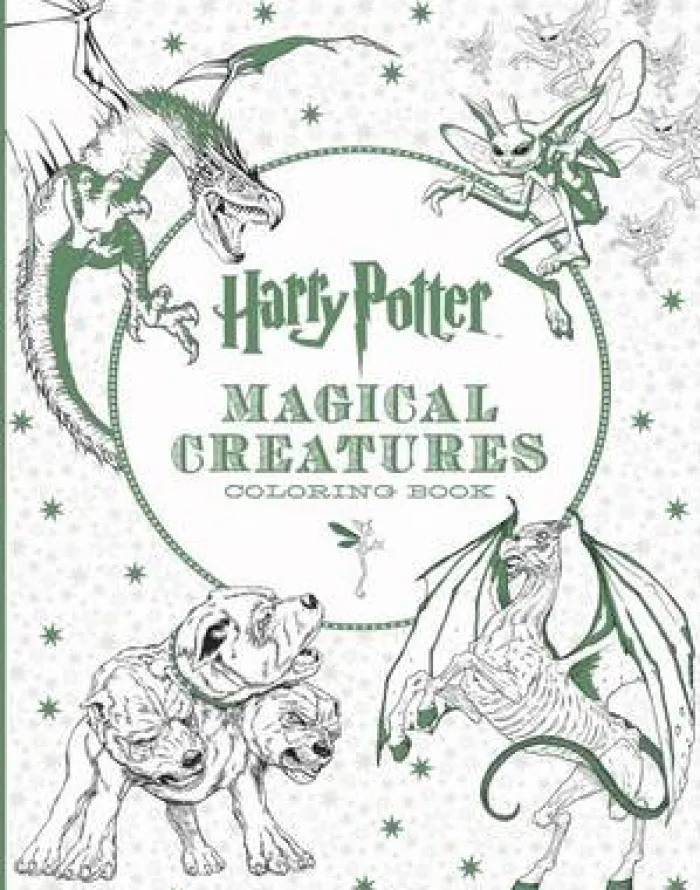 Harry Potter Magical Creatures Coloring Book: Official Coloring Book, the
