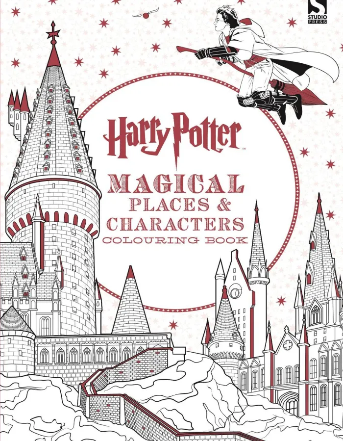 Harry Potter Magical Places and Characters Colouring Book