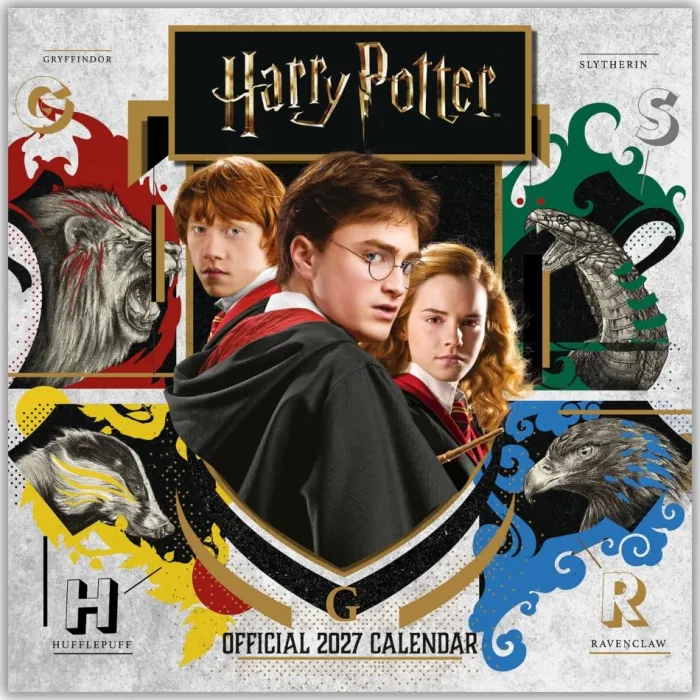 Harry Potter 2027 Square Calendar