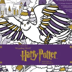 Harry Potter: Winter at Hogwarts: A Magical Coloring Set