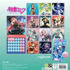 Hatsune Miku 2026 Square Calendar