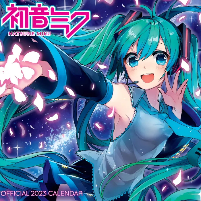 Hatsun Miko Square Calendar: 2023