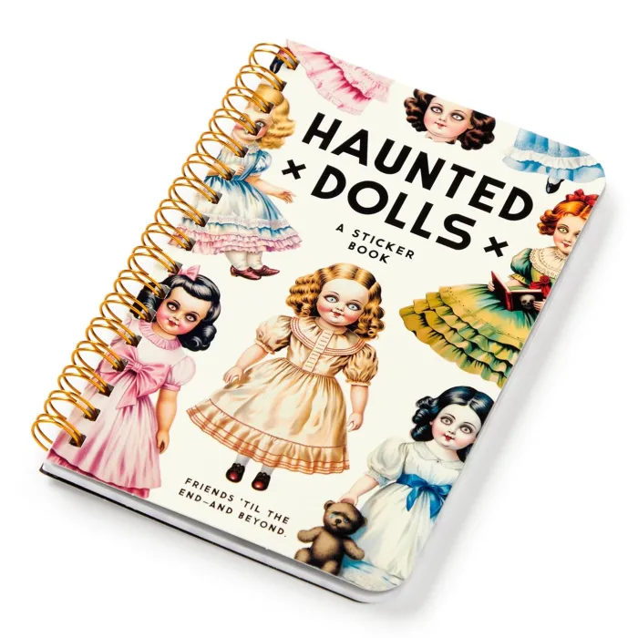 Haunted Dolls Sticker Book