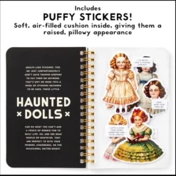 Haunted Dolls Sticker Book