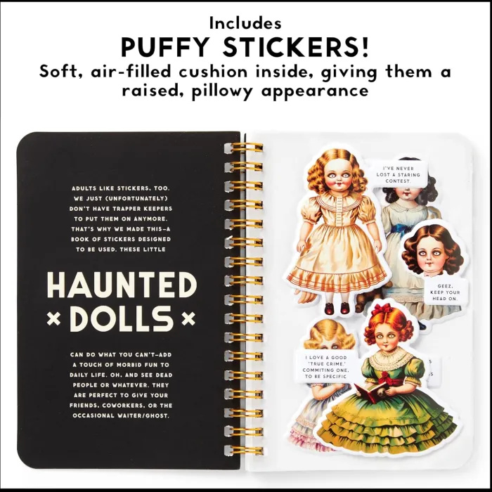 Haunted Dolls Sticker Book
