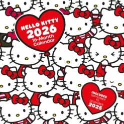 Hello Kitty 2026 Square Calendar