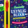 Hemmelig usynlig blekk aktivitetsbok - penn med lys og usynlig blekk
