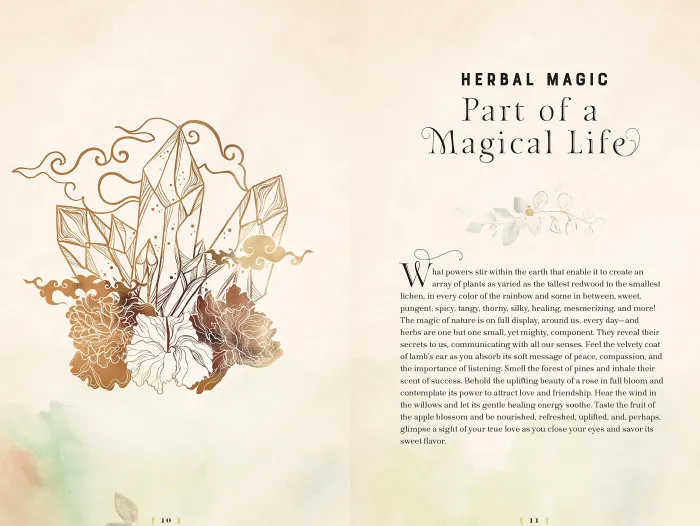 Herbal Magic: A Handbook of Natural Spells, Charms, and Potions: Volume 7