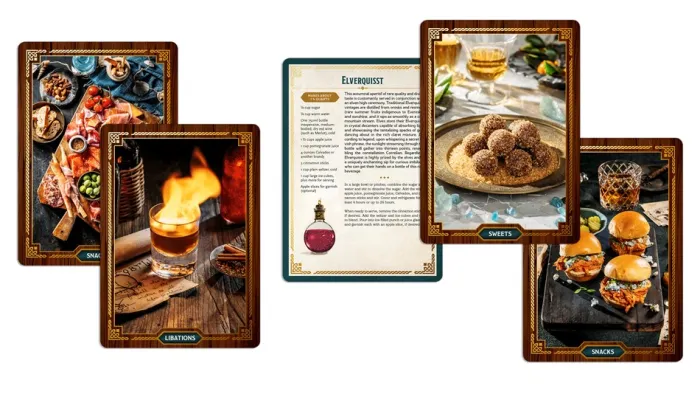 Heroes' Feast: The Deck of Many Morsels: 50 Cards for Conjuring Snacks, Libations, and Sweets