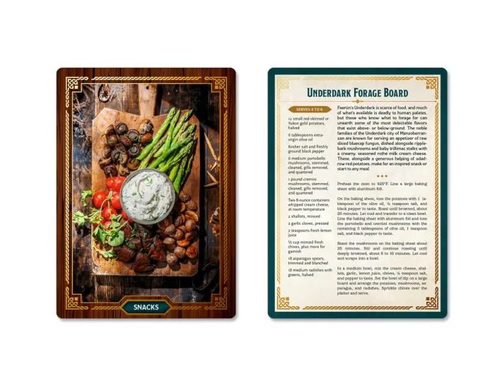 Heroes' Feast: The Deck of Many Morsels: 50 Cards for Conjuring Snacks, Libations, and Sweets