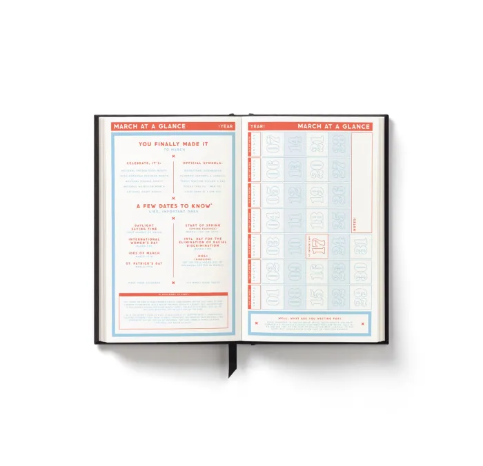 Hidden Agenda Undated Mini Planner