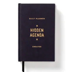 Hidden Agenda Undated Mini Planner