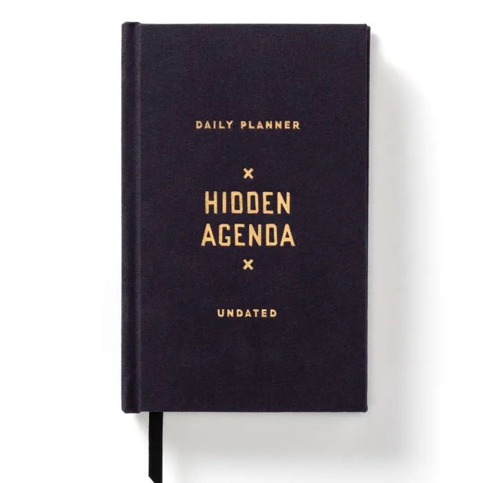 Hidden Agenda Undated Mini Planner