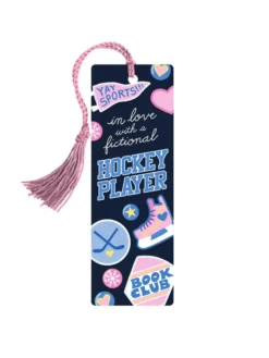 Hockey Romance Bookmark