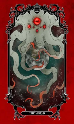Horror Tarot Deck and Guidebook