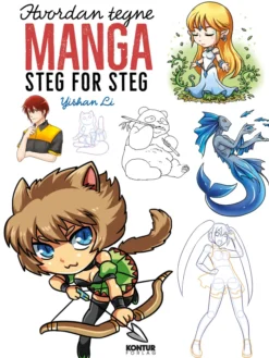 Hvordan tegne manga steg for steg