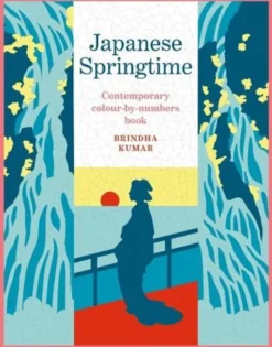 Japanese Springtime: A Contemporary Color-By-Numbers Book