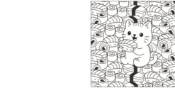 Ja-purr-nese Cats: A cozy, cute kitty colouring book of Japanese cats