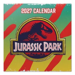 Jurassic Park 2027 30X30 Calendar