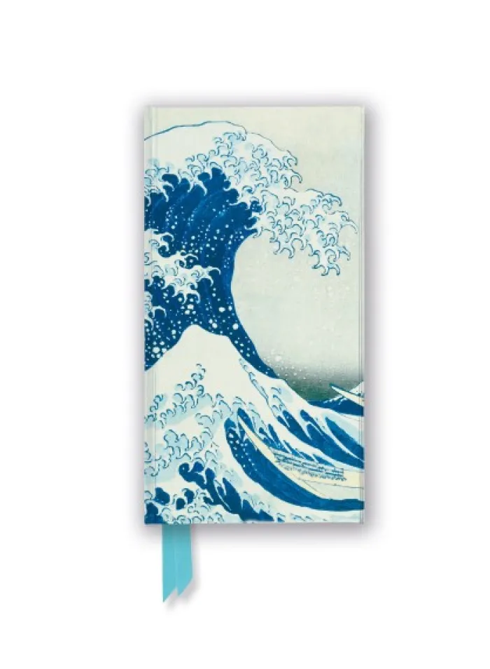 Katsushika Hokusai: The Great Wave (Foiled Slimline Journal)