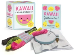 Kawaii Cross-Stitch Kit: Super-Cute!
