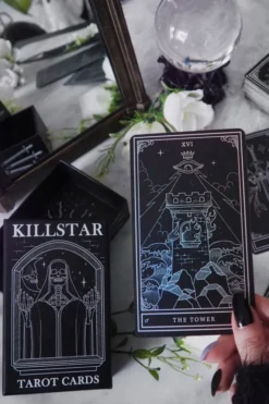 Killstar Black Tarot Cards