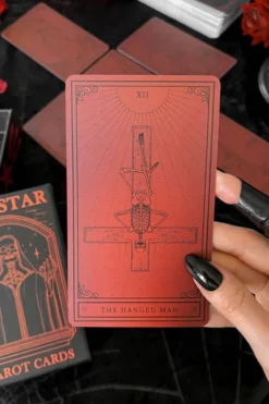 Killstar Red and Black Tarot Cards