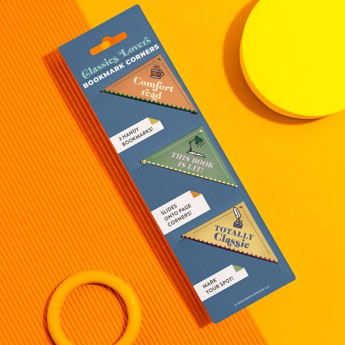 Knock Knock Classics Lovers Bookmark Corners