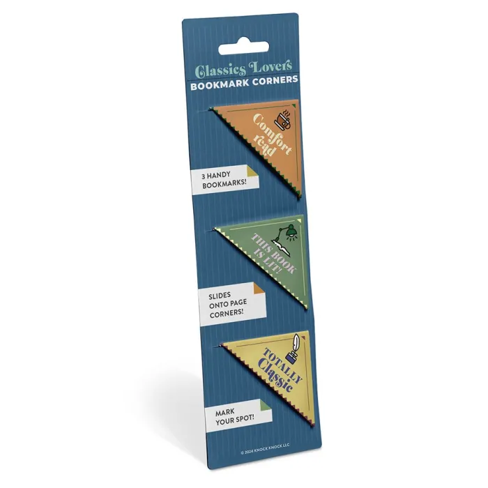 Knock Knock Classics Lovers Bookmark Corners