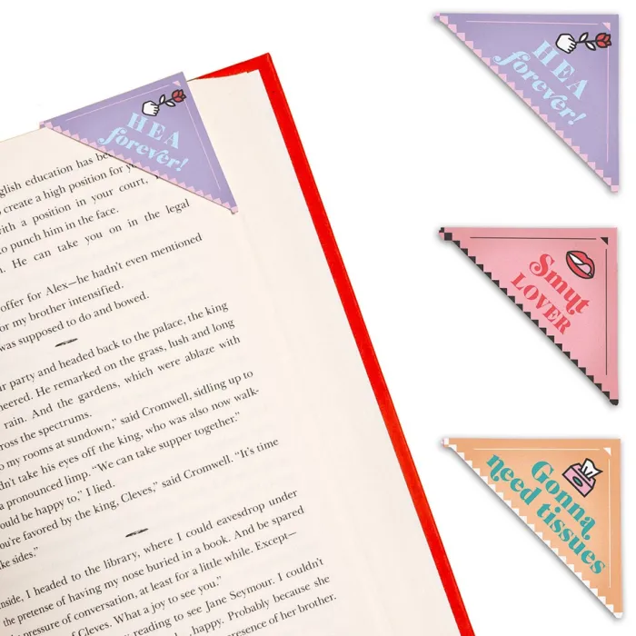 Knock Knock Romance Lovers Bookmark Corners