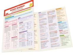 Korean Grammar Language Study Card: Essential Grammar Points for the TOPIK Test (Includes Online Audio)