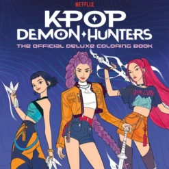 KPop Demon Hunters: The Official Deluxe Coloring Book