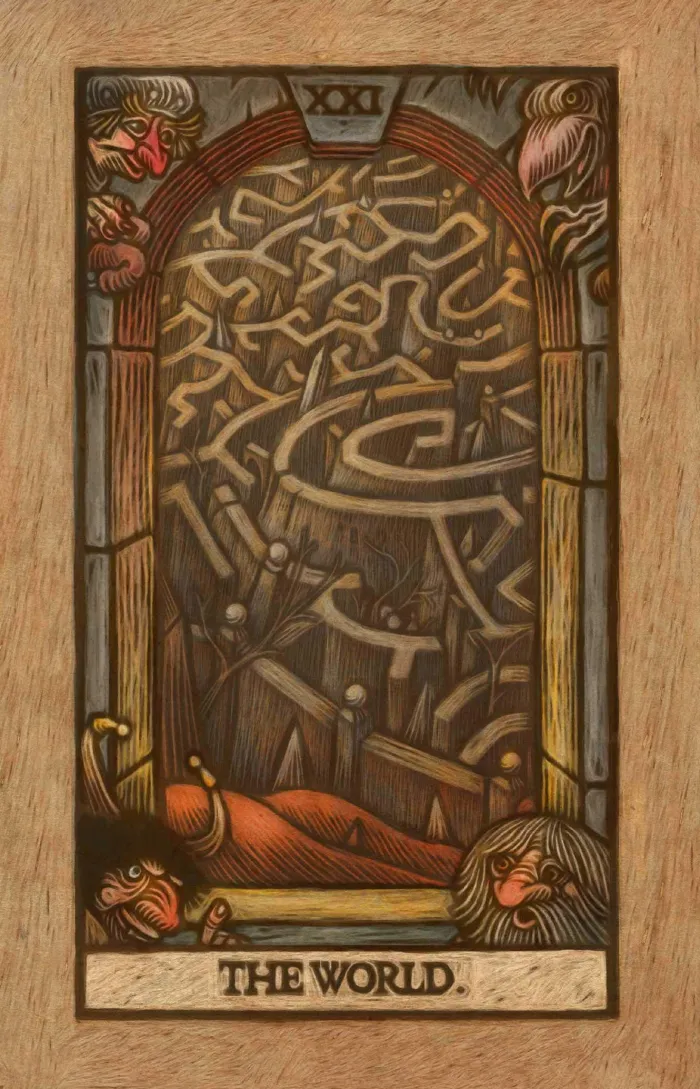 Labyrinth Tarot Deck and Guidebook