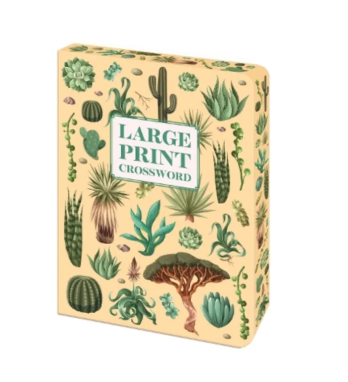 Large Print Crosswords: Over 80 Puzzles