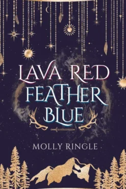 Lava Red Feather Blue