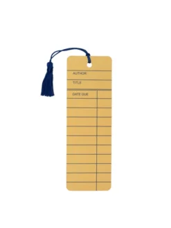 Library Card Bookmark